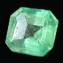 0.23ct. Rare VVS Top Grade Colombian Emerald: Rare hi grade natural stone VVS well cut great color/clarity