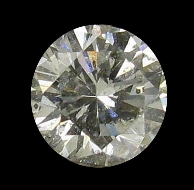 0.15ct White Diamond Hi Grade Round Cut: Excellent hi-grade white piece; with treatment