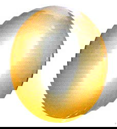 1.5ct Nice Natural Orange Moonstone Oval: Rare high grade natural colored