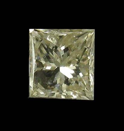 0.15ct White Diamond Hi Grade Square Cut: Excellent hi-grade white piece; with treatment