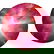 1152B: 3.38ct Sparkling 6 Sharp Rays Rare Star Ruby
