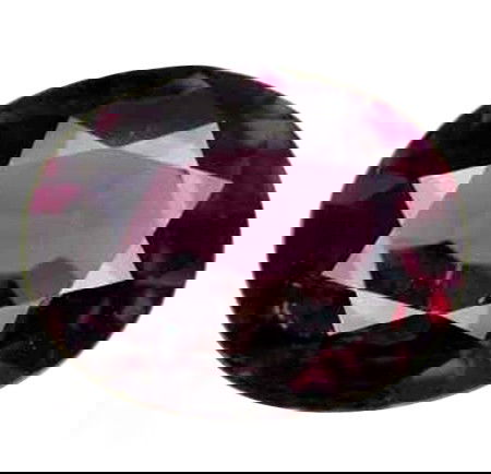 1.30ct Natural Oval Ceylon Red Spinel: Excellent piece; well cut & colored; with treatment