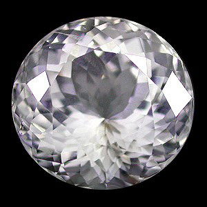 6.54ct Hi-End Platinum Morganite: Excellent piece; well cut and colored; with treatment