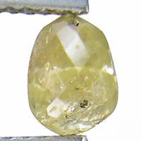 1.15ct Briollite White Diamond: Excellent hi-grade piece; well cut and colored; with treatment