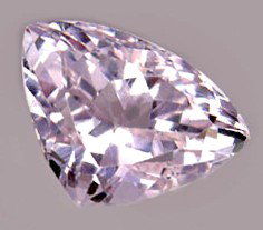 7.70ct Full Luster Sweet Pink Kunzite FLAWLESS: SUPER RARE stone; high grade; even rarer in large size
