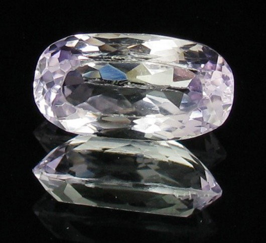 5.18ct Pink Afghan Kunzite: Excellent piece; well cut & colored; with treatment