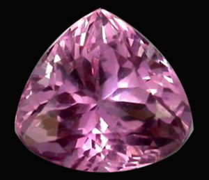 9.5ct Flawless Deep Patroke Kunzite Appr Est $3800: Excellent hi-grade piece; well cut & colored; with treatment