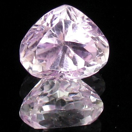 6.43ct Pink Afghan Kunzite: Excellent piece; well cut & colored; with treatment