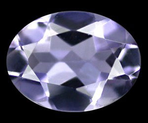 2.45ct Elegant Oval Cut Tanzanite Blue Iolite: Excellent hi-grade piece; well cut & colored; with treatment