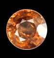 .7ct Unheated Champagne Zircon Round Cut: extremely clear VVS well colored