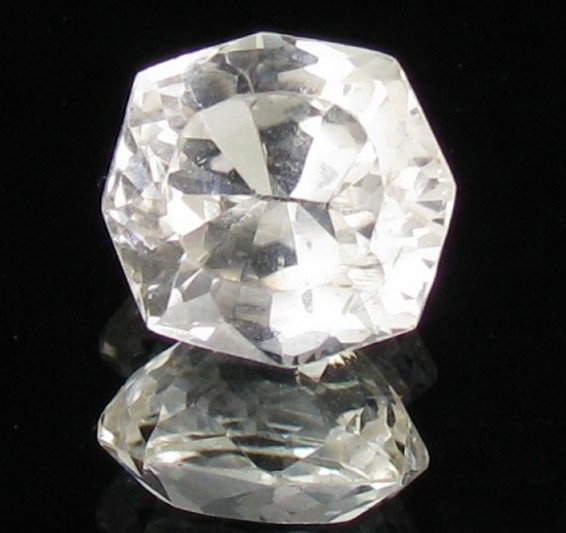 5.31ct Yellow Afghan Kunzite: Excellent piece; well cut & colored; with treatment