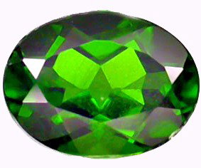 1.46ct Green Chrome Diopside Russia Untreated: Top grade FLAWLESS excellent color