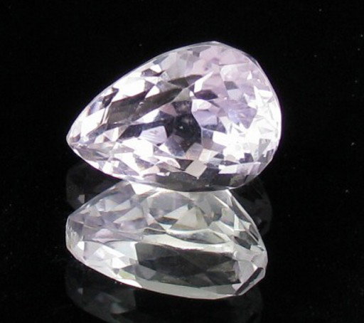 5.55ct Pink Afghan Kunzite: Excellent piece; well cut & colored; with treatment
