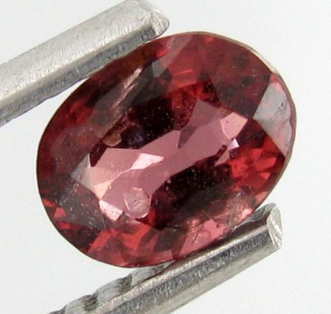 0.5ct Oval Cut Natural Red Spinel Tanzania: Excellent piece; well cut & colored; with treatment