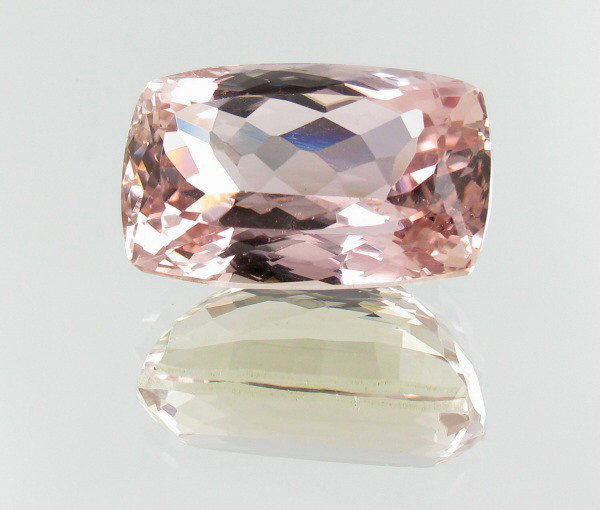42.9ct Natural Imperial Patroke Pink Kunzite: Excellent piece; well cut & colored; with treatment