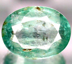 5.84ct Size Green Emerald Colombia CLEAN CLEAR: Rare hi grade natural stone well cut great color/clarity