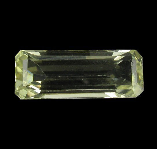 9.62ct Green Kunzite Afghan: Excellent hi-grade piece; well cut & colored; with treatment