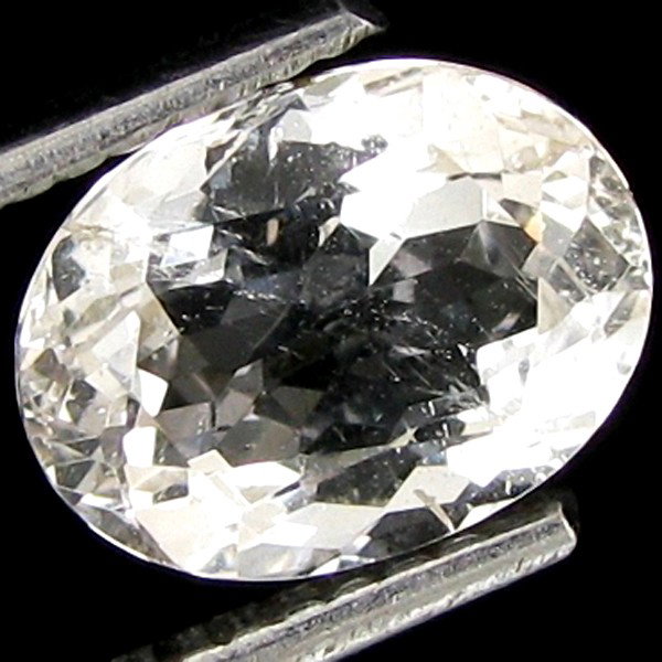 2.48ct Natural Pure Diamond Danburite: Excellent piece; well cut and colored; with treatment