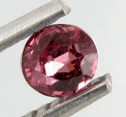 0.35ct Oval Cut Natural Red Spinel Tanzania: Excellent piece; well cut & colored; with treatment