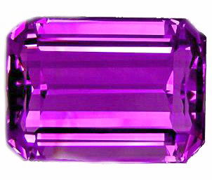 30.35 ct Supreme Octagon Purple Amethyst FLAWLESS: Excellent well-cut stone; flawless