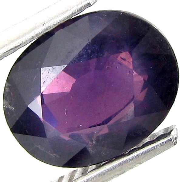 3.30ct Deep Blue Natural Spinel Unheated: Excellent specimen; well cut & colored; NO treatment