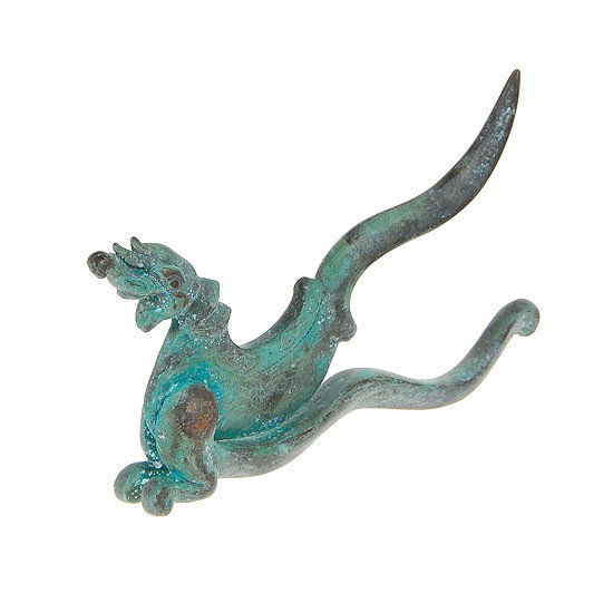 Antique Thai Bronze Seed Cracker: Excellent museum quality antique piece, used to crack seeds for chewing, Singh image, 7"