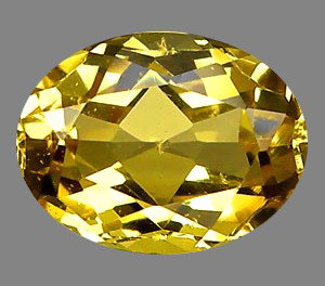 1.38ct Top AAA Oval Yellow Beryl Tanzania VVS: RARE sought after stone very clear well colored
