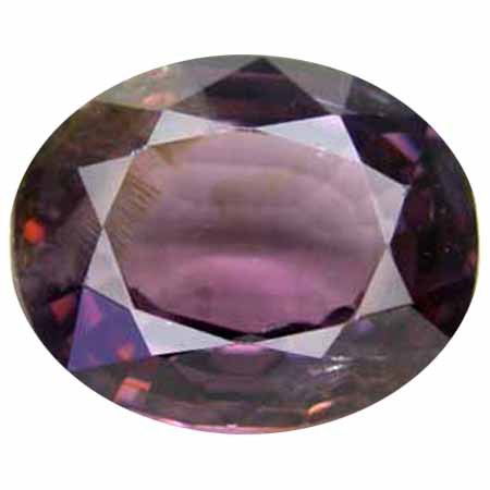 3.15ct Natural Oval Burma Purple Spinel: Excellent piece; well cut & colored; with treatment
