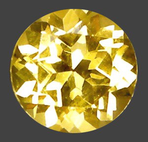 1.39ct Top AAA Round Yellow Beryl Tanzania VVS: RARE sought after stone very clear well colored
