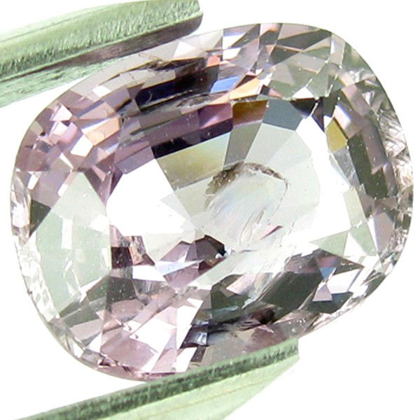 5.08ct Lavender Spinel Appraised $23k: Excellent lavender colored specimen oval cut; lab quality evaluation 9; treatment as noted; Gem Guide wholesale $3048-$5080; full retail appraisal $22852; full lab evaluation available