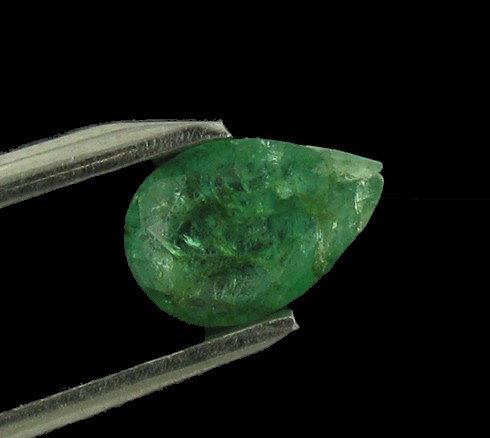 0.69ct Unheated Green Colombian Emerald: Excellent hi-grade piece; well cut & colored; NO treatment
