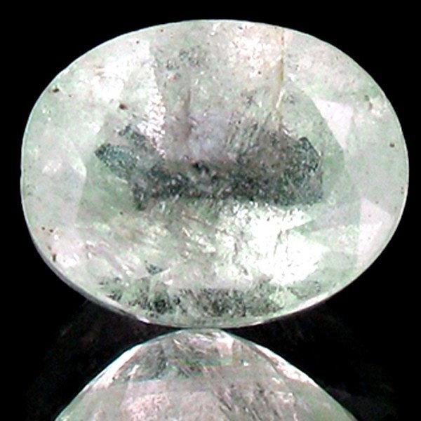 4.83ct Colombian Emerald Appraised $19k: Excellent light green colored specimen emerald cut; lab quality evaluation 4; treatment as noted; Gem Guide wholesale $3623-$4830; full retail appraisal $19362; full lab evaluation available