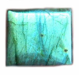 26.05ct Natural Multi Color Labradorite: Rare natural stone with treatment; well colored with excellent light pattern