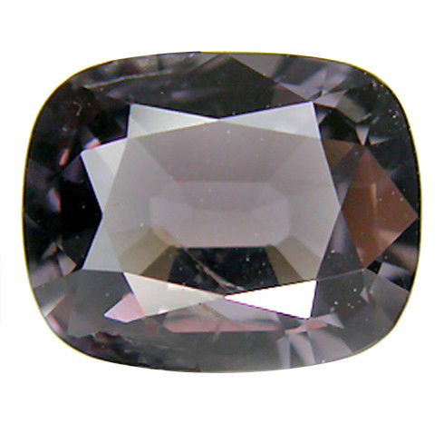 2.45ct Natural Cushion Purple Ceylon Spinel: Excellent piece; well cut & colored; with treatment