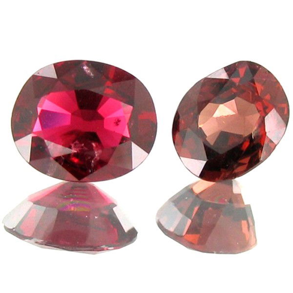 2.39ct Red Spinel Appraised $16k: Excellent red colored parcel 2 pieces oval cut; lab quality evaluation 9; treatment as noted; Gem Guide wholesale $2390-$4183; full retail appraisal $15839; full lab evaluation available