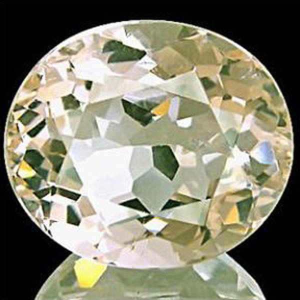 6.25ct Rare Soft Champange Morganite: Excellent piece; well cut and colored; with treatment