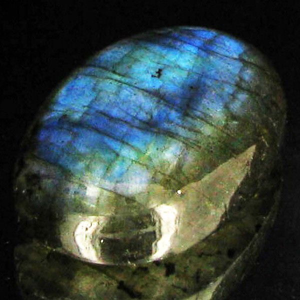 41.35ct Natural Untreated Labradorite: Excellent piece; well cut and colored; NO treatment