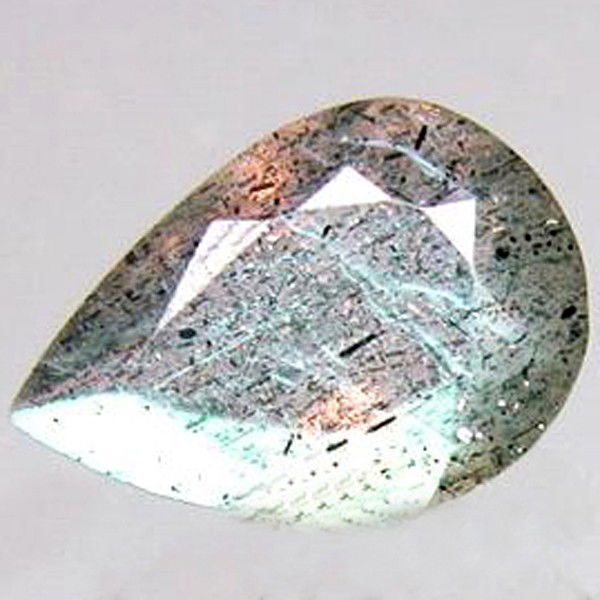 1.55ct Natural Labradorite: Excellent piece; well cut and colored; with treatment
