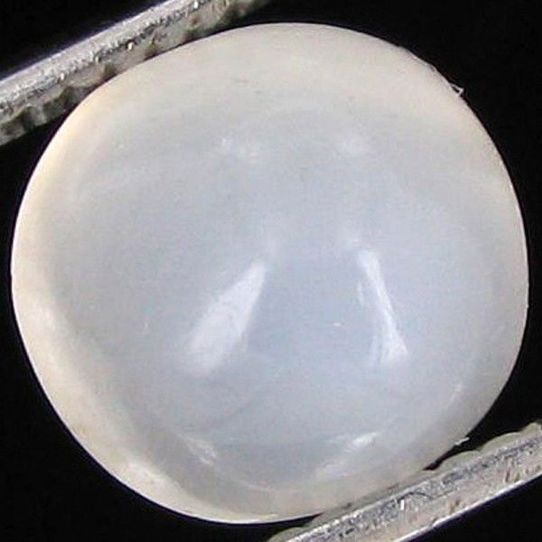 3.40ct Moonstone Cat's Eye Cabochon: Excellent hi grade piece; well cut & colored; with treatment