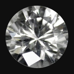 4.25ct Beautiful White Zircon Gem: Excellent piece; well cut & colored; with treatment