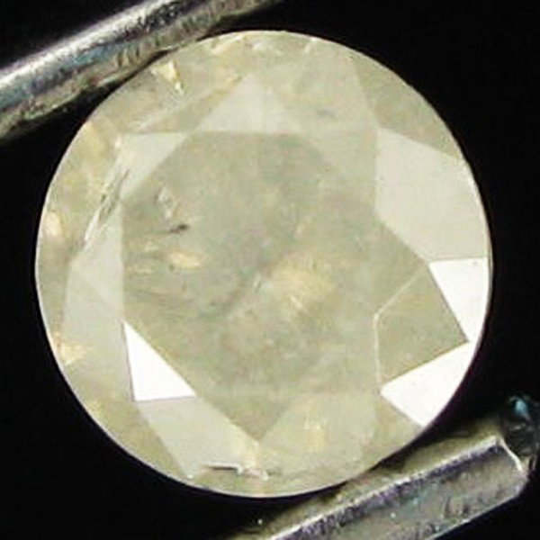 0.5ct Natural Round White Diamond: Nice piece; I3 grade