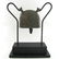 2841: Antique Thai Elephant Bronze Elephant Bell on Sta