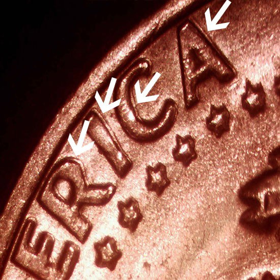 1970s JFK Half Dollar Reverse Error: AU condition with strong reverse doubling
