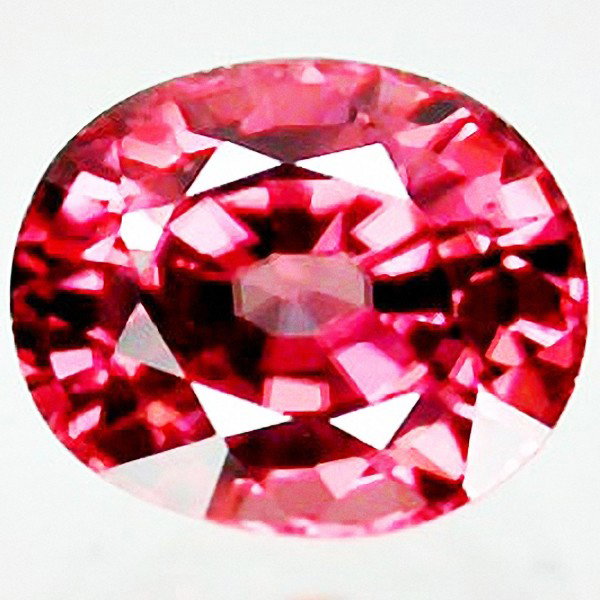 3.25ct Lustrous Untreated Hot Rich Pink Zircon: Excellent piece; well cut and colored; NO treatment