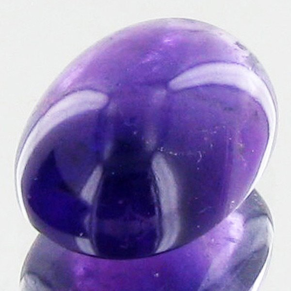 19.01ct Violet Amethyst Natural Oval Cab: Excellent piece; Well cut and colored; with treatment