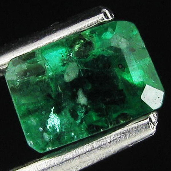 .79ct Octagon Emerald Deep Green Colombia: Excellent piece; Well cut and colored; with treatment