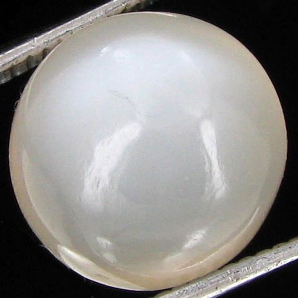 10.05ct Moonstone Cat's Eye Cabochon: Excellent hi grade piece; well cut & colored; with treatment