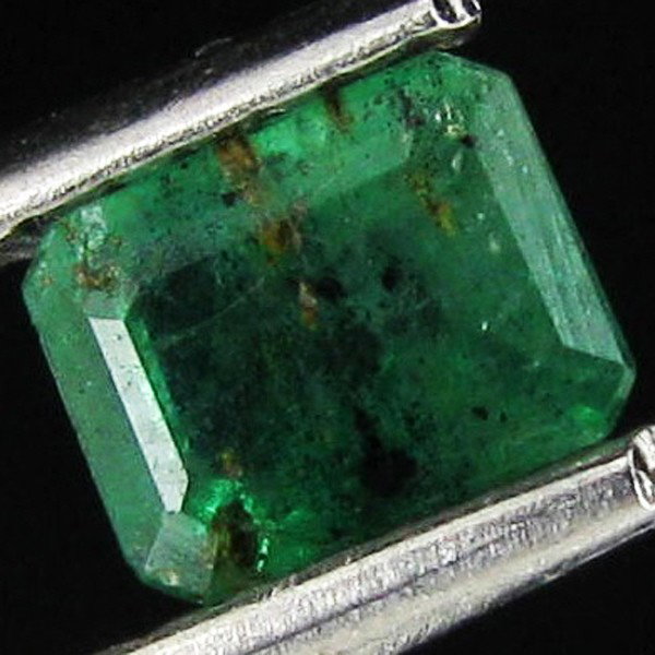 .51ct Octagon Emerald Deep Green Colombia: Excellent piece; Well cut and colored; with treatment