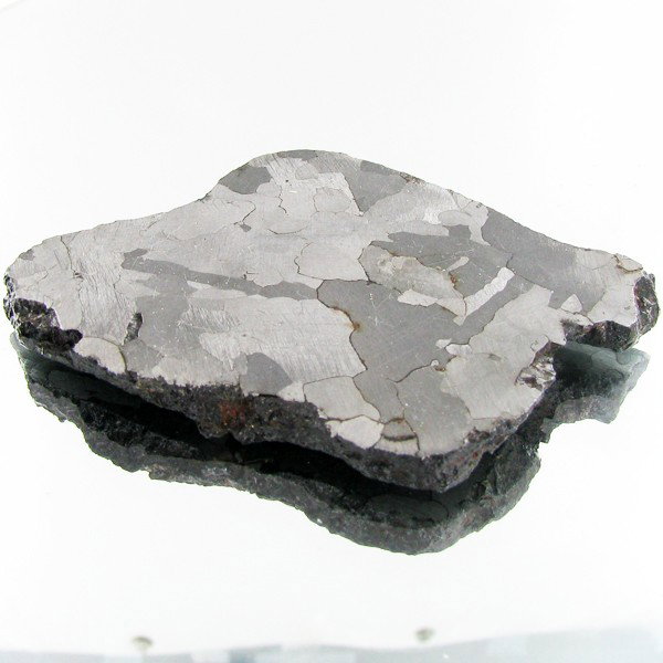 104g Campo Del Cielo Meteorite Slice: Excellent specimen