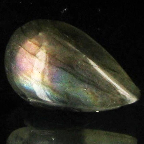 10.48ct RARE Translucent Labradorite Cabochon: Excellent Piece; well colored and cut; with treatment